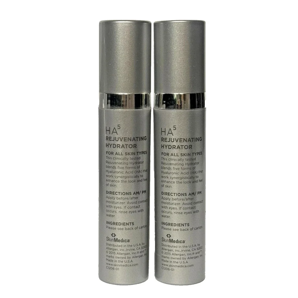 2x SkinMedica HA5 Rejuvenating Hydrator Hyaluronic Acid 0.3oz/8.5g Travel Size